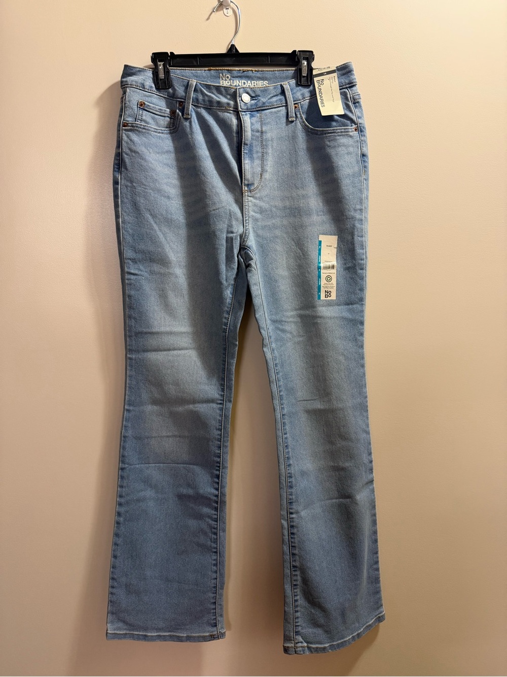 No Boundaries Light Blue Wide Leg Jeans